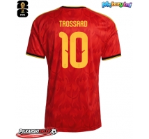 Belgia Leandro Trossard #10 Koszulka Podstawowa MŚ 2026 Krótki Rękaw